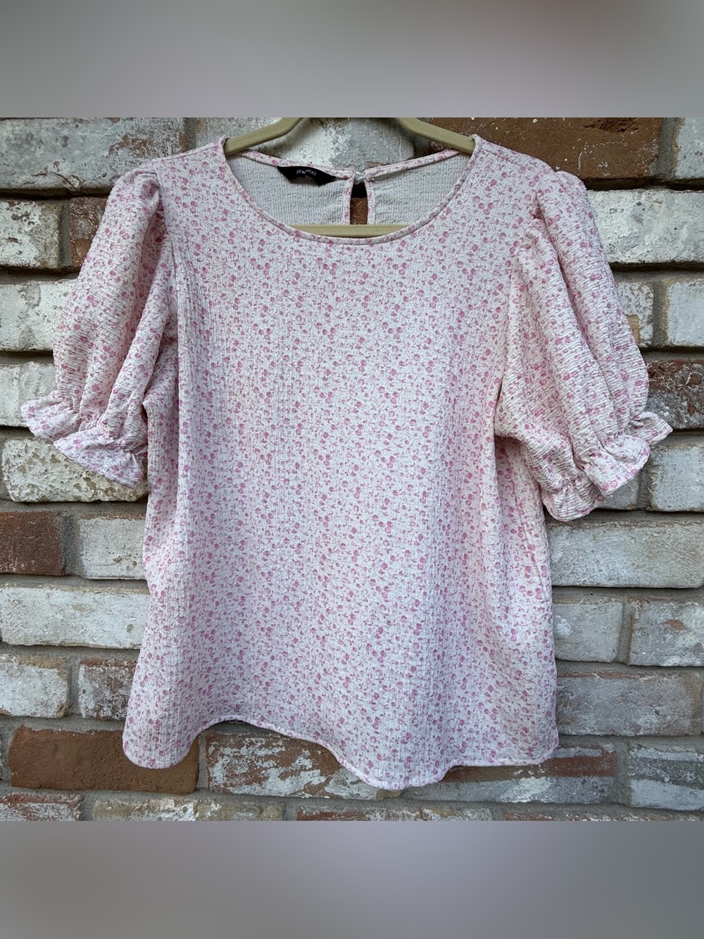 Dokotoo Floral Smocked Pheasant Top Blouse